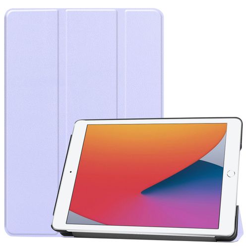 Imoshion Coque Tablette Trifold Ipad 9 (2021) 10.2 Pouces / Ipad 8 (2020) 10.2 Pouces / Ipad 7 (2019) 10.2 Pouces Lilac