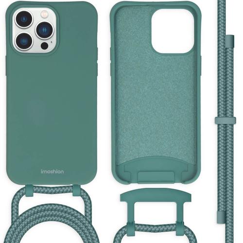 Imoshion Coque De Couleur Avec Cordon Amovible Iphone 14 Pro Max Vert Foncé