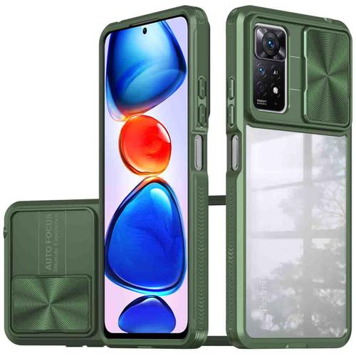 Imoshion Coque Arrière Camslider Xiaomi Redmi Note 11 Pro Vert Foncé