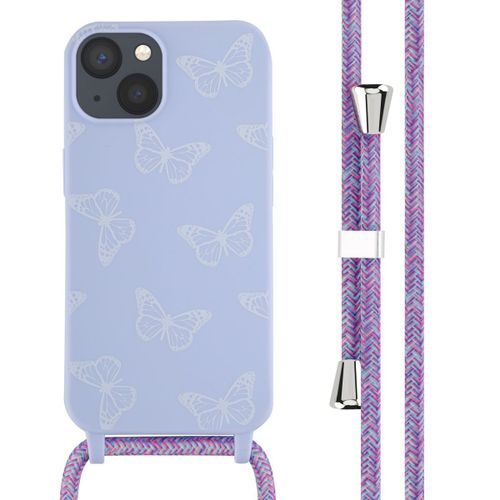 Imoshion Coque Design En Silicone Avec Cordon Iphone 13 Butterfly