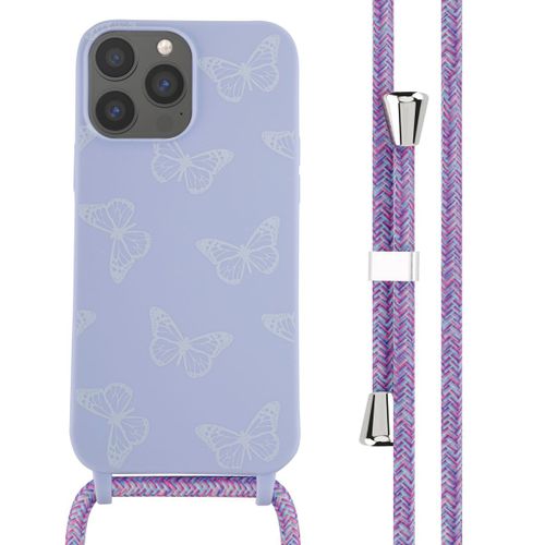 Imoshion Coque Design En Silicone Avec Cordon Iphone 13 Pro Max Butterfly