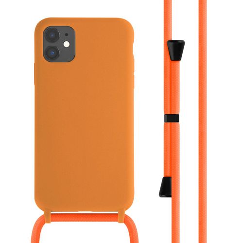 Imoshion ¿Coque En Silicone Avec Cordon Iphone 11 Orange