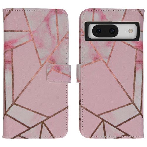 Imoshion Coque Silicone Design Google Pixel 8 Pro Pink Graphic