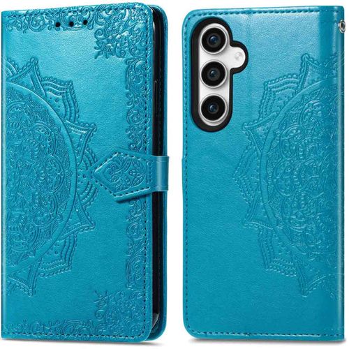 Imoshion Etui De Téléphone Portefeuille Mandala Samsung Galaxy S23 Fe Turquoise