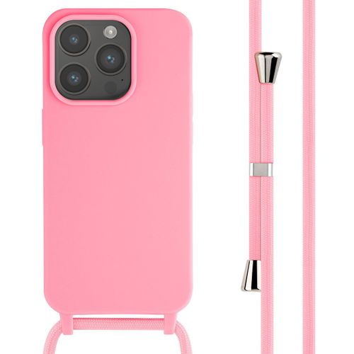 Imoshion ¿Coque En Silicone Avec Cordon Iphone 15 Pro Rose