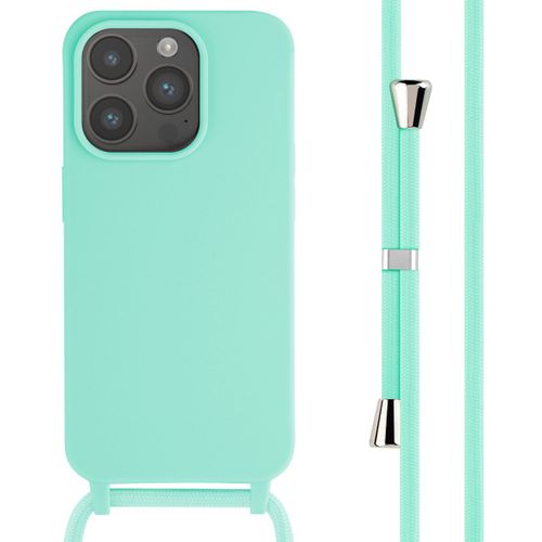 Imoshion ¿Coque En Silicone Avec Cordon Iphone 15 Pro Menthe Verte