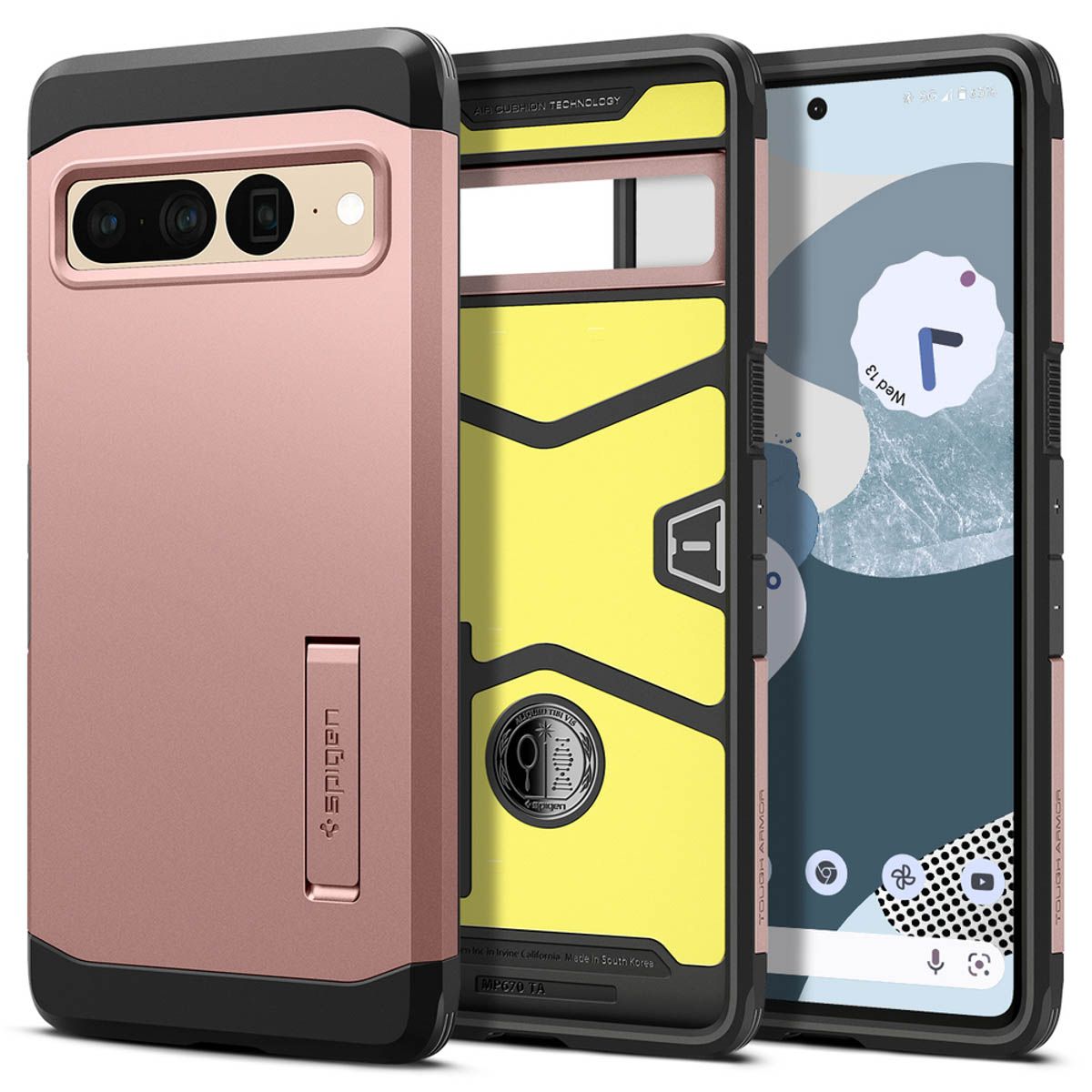 Spigen Coque Tough Armor Google Pixel 7 Pro Rose Gold