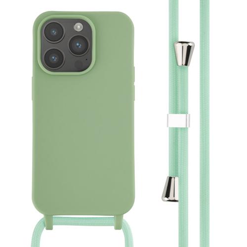 Imoshion ¿Coque En Silicone Avec Cordon Iphone 14 Pro Vert