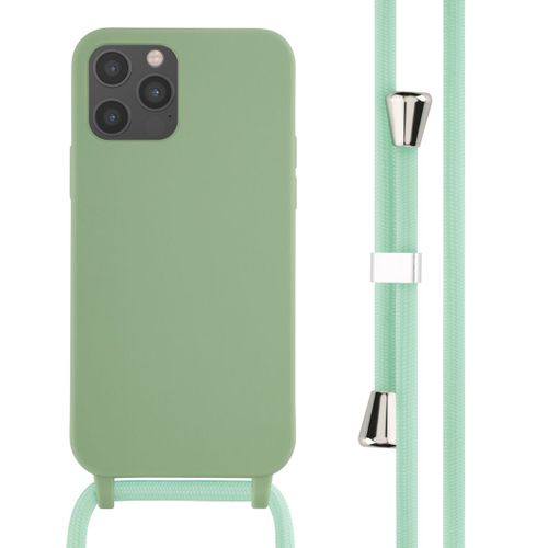 Imoshion ¿Coque En Silicone Avec Cordon Iphone 12 (Pro) Vert