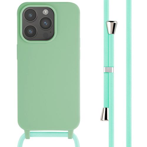 Imoshion ¿Coque En Silicone Avec Cordon Iphone 15 Pro Vert