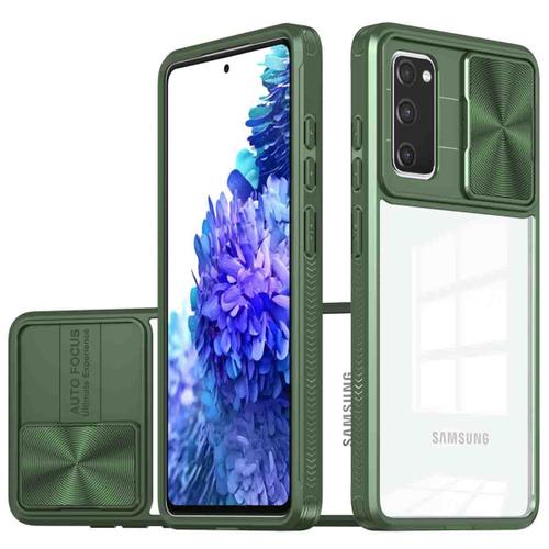 Imoshion Coque Arrière Camslider Samsung Galaxy S20 Fe Vert Foncé