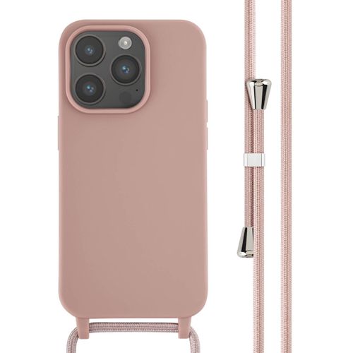 Imoshion ¿Coque En Silicone Avec Cordon Iphone 14 Pro Sand Pink