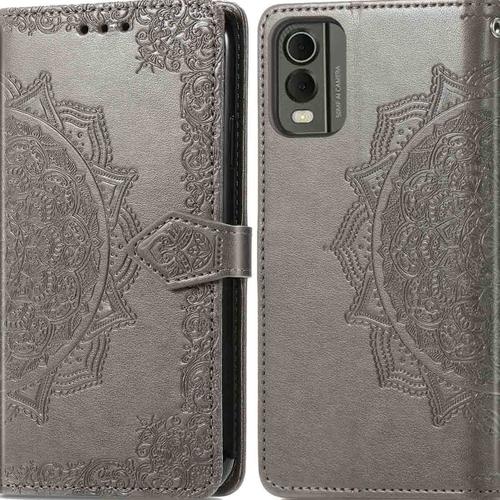 Imoshion Etui De Téléphone Portefeuille Mandala Nokia C32 Gris