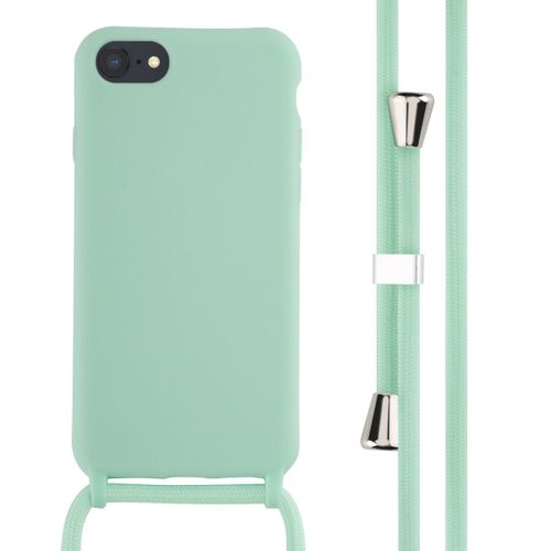 Imoshion ¿Coque En Silicone Avec Cordon Iphone Se (2022 / 2020) / 8 / 7 Menthe Verte