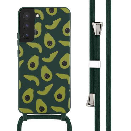 Imoshion Coque Design En Silicone Avec Cordon Samsung Galaxy S22 Plus Avocado Green