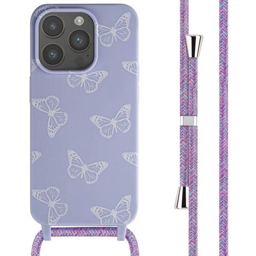 Imoshion Coque Design En Silicone Avec Cordon Iphone 15 Pro Butterfly