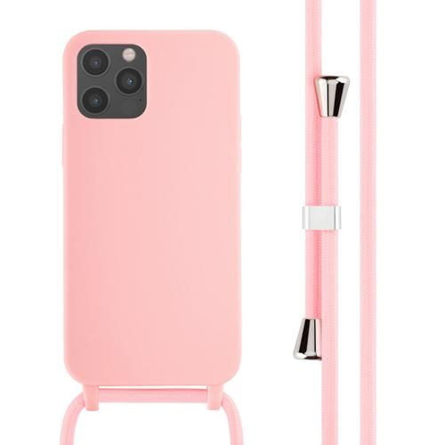 Imoshion ¿Coque En Silicone Avec Cordon Iphone 12 (Pro) Rose