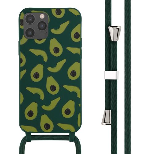 Imoshion Coque Design En Silicone Avec Cordon Iphone 12 (Pro) Avocado Green