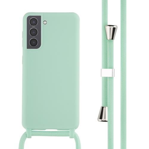 Imoshion ¿Coque En Silicone Avec Cordon Samsung Galaxy S21 Menthe Verte