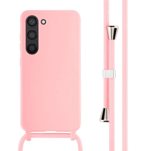 Imoshion ¿Coque En Silicone Avec Cordon Samsung Galaxy S23 Rose
