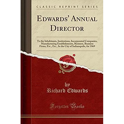 Edwards, R: Edwards' Annual Director