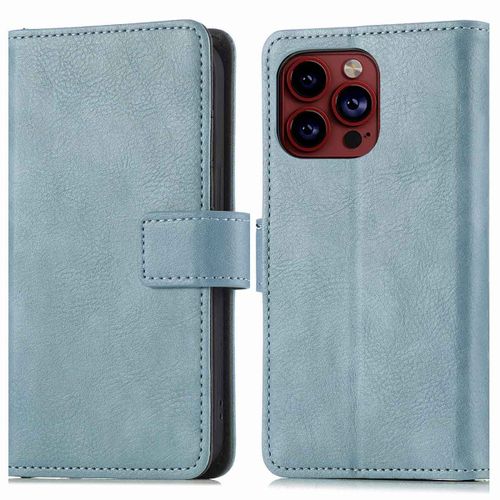 Imoshion Étui De Téléphone Portefeuille Luxe Iphone 15 Pro Max Bleu Clair
