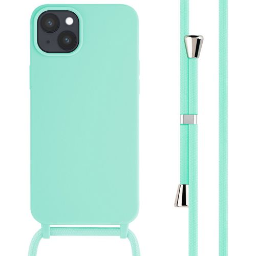 Imoshion ¿Coque En Silicone Avec Cordon Iphone 15 Plus Menthe Verte