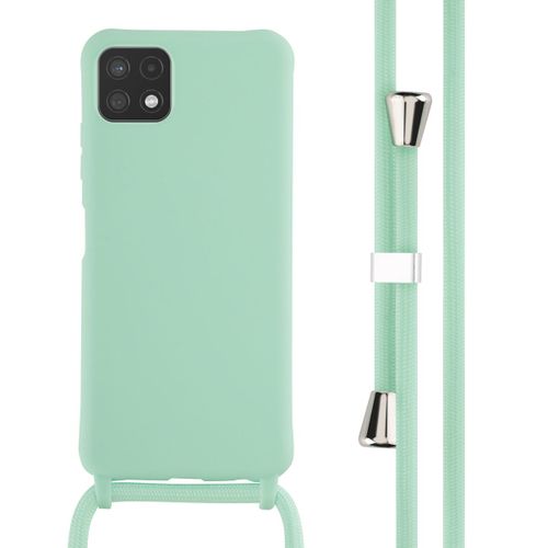 Imoshion ¿Coque En Silicone Avec Cordon Samsung Galaxy A22 (5g) Menthe Verte