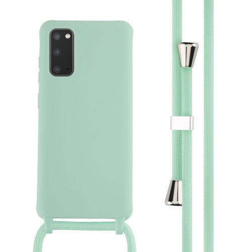 Imoshion ¿Coque En Silicone Avec Cordon Samsung Galaxy S20 Menthe Verte