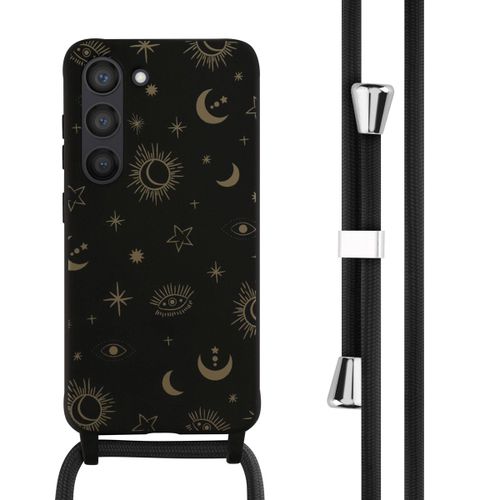 Imoshion Coque Design En Silicone Avec Cordon Samsung Galaxy S23 Sky Black