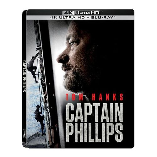 Capitaine Phillips - 4k Ultra Hd + Blu-Ray - Édition Steelbook Limitée