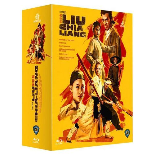Coffret Shaw Brothers - 6 Films De Liu Chia-Liang : Heroes Of The East + Dirty Ho + Martial Club + Legendary Weapons Of China + Cat Vs Rat + The Eigth Diagram Pole Fighter - Blu-Ray