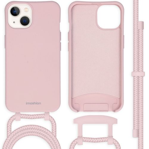 Imoshion Coque De Couleur Avec Cordon Amovible Iphone 13 Rose