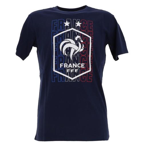 Tee Shirt Manches Courtes Fff Tee Shirt Smu Fff Big Logo Bleu Marine