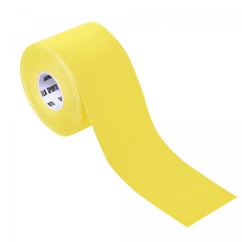Gorilla Sports - Bandes De Kinésiologie - 2,5 Cm À 10 Cm - 14 Couleurs - Couleur : Jaune - Largeur : 5 Cm