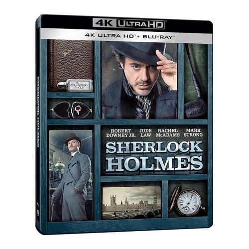 Sherlock Holmes - Édition Limitée Steelbook 4k Ultra Hd + Blu-Ray