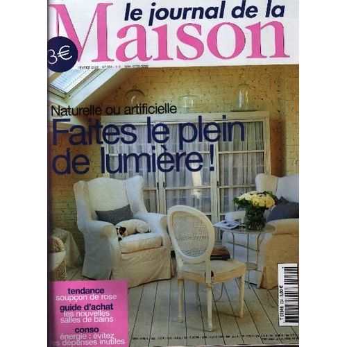 Le Journal De La Maison N° 354 : Naturelle Ou Artificielle : Faites Le Plein De Lumière