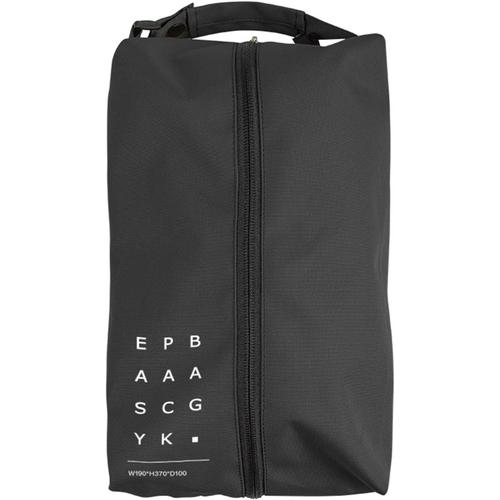 Noir Sac de voyage imperméable et léger en tissu Oxford avec poignée portable, grande capacité, fermeture éclair, organiseur de chaussures, Noir , S