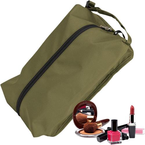 Armée Verte Couvre-Chaussures Pour Voyage, Sac À Chaussures De Voyage | Sac De Baskets En Tissu Oxford Imperméable | Organisateur De Bagages Pochette À Chaussures Portable, Sacs De Rangement