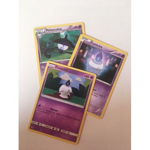 (1770) 2x Funécire + Mélancolux Pokemon