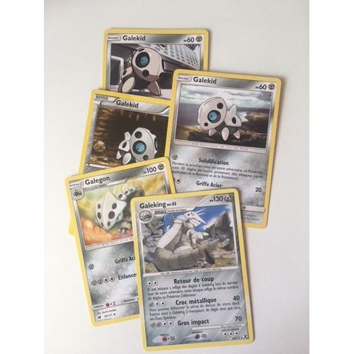 (303) 3x Galekid + Galegon + Galeking Pokemon