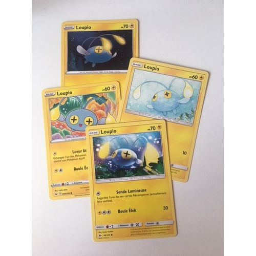 (2208) 4x Loupio Pokemon