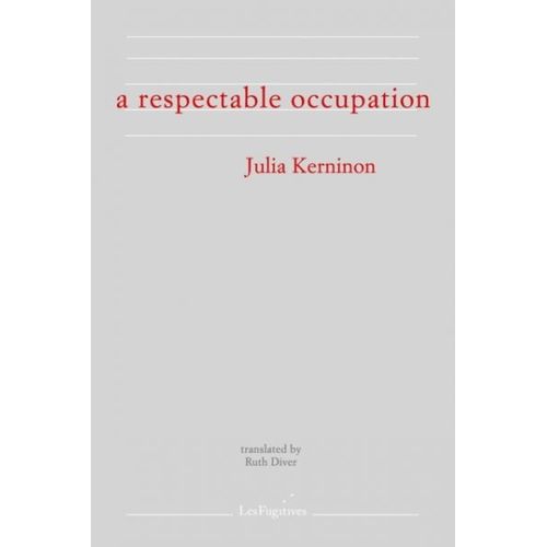 A Respectable Occupation