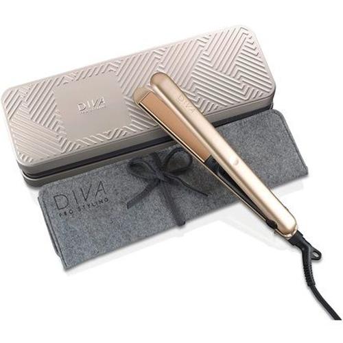 Diva Pro Styling Elite Straightener Aztec Gold With Macadamia Argan O