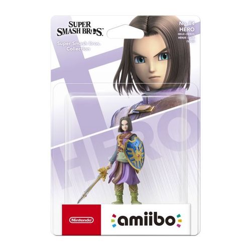 Figurine Amiibo Du Héros Dans Dragon Quest Xi (Super Smash Bros)