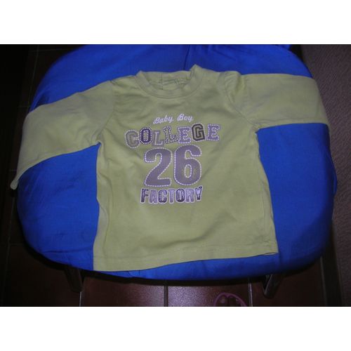 T-Shirt Manches Longues Baby Boy 6 Mois