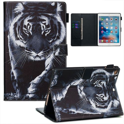 Saturcase Beau Motif Pu Cuir Pu Cuir Magnétique Flip Portefeuille Support Porte-Carte Réveil / Veille Automatique Coque Housse Étui Pour Apple Ipad Air / Ipad Air 2 / Ipad 9.7 (2017) / Ipad 9.7 (2018) (Ypw-9)
