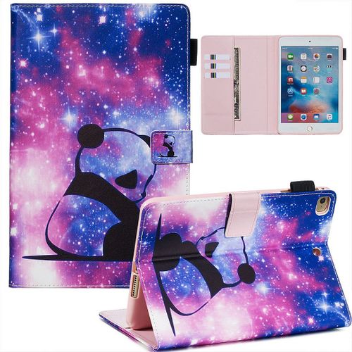 Apple Ipad Mini 2 3 4 5 Coque, Saturcase Beau Motif Pu Cuir Pu Cuir Magnétique Flip Portefeuille Support Porte-Carte Réveil / Veille Automatique Coque Housse Étui Pour Apple Ipad Mini 2 3 4 / Mini 5 (2019) (Ypw-2)