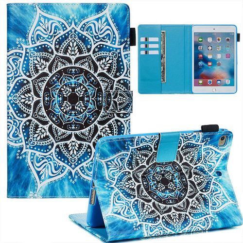 Apple Ipad Mini 2 3 4 5 Coque, Saturcase Beau Motif Pu Cuir Pu Cuir Magnétique Flip Portefeuille Support Porte-Carte Réveil / Veille Automatique Coque Housse Étui Pour Apple Ipad Mini 2 3 4 / Mini 5 (2019) (Ypw-10)