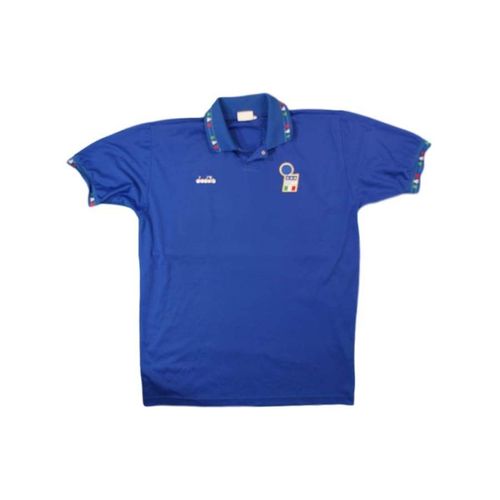Maillot De Foot Vintage Domicile Équipe D'italie 1992-1993